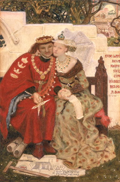 King Rene's Honeymoon by Ford Madox Brown